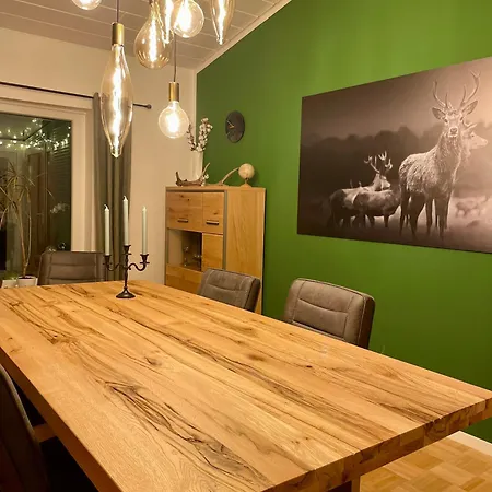 Prázdninový dům Modernes Haus Mit Wintergarten *